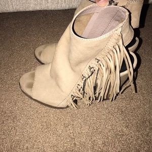 Dolce Vita Fringe Heels